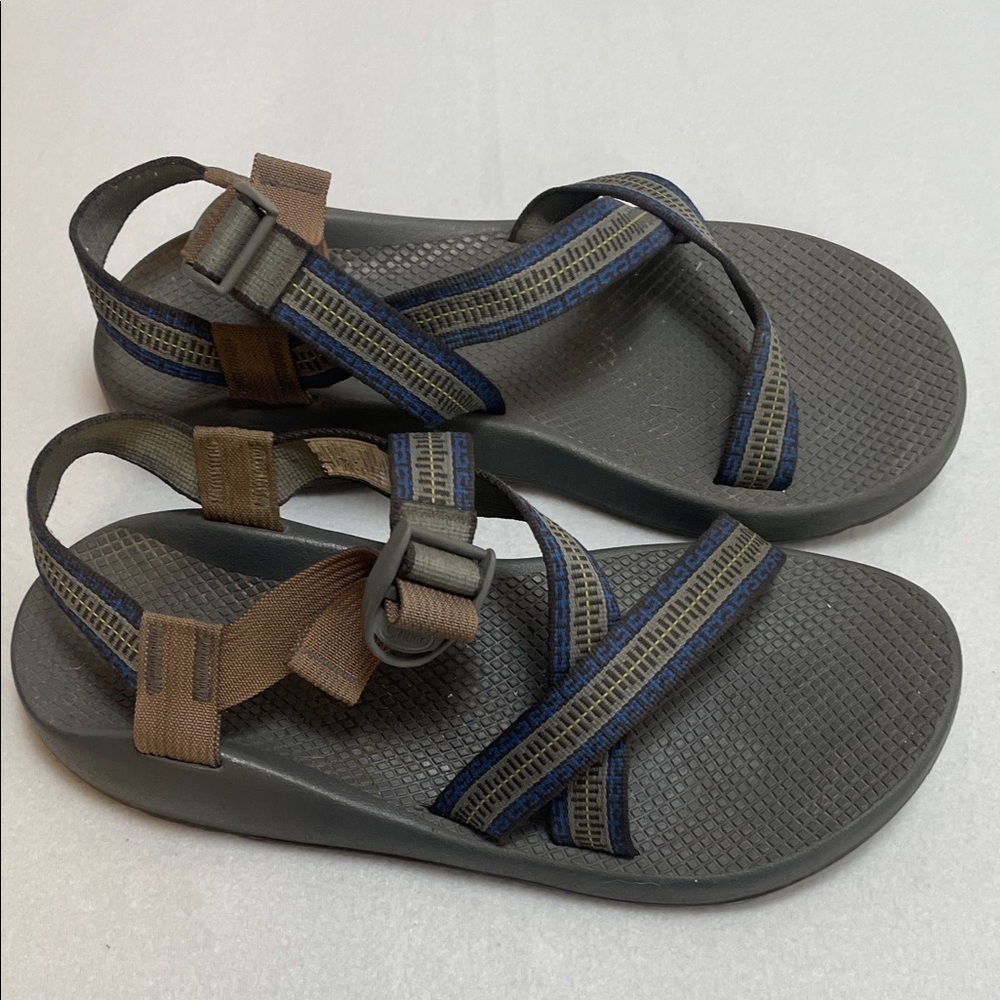 Chaco Z/1 Vibram Marine Caesar Blue Strappy Sandals